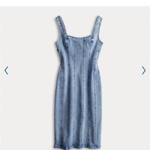 Intempo midi denim dress